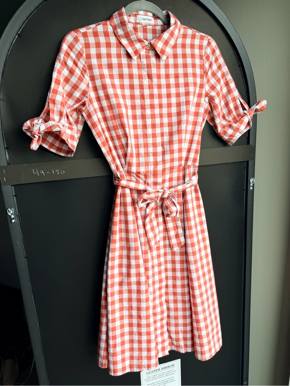 Calvin Klein Gingham Dress